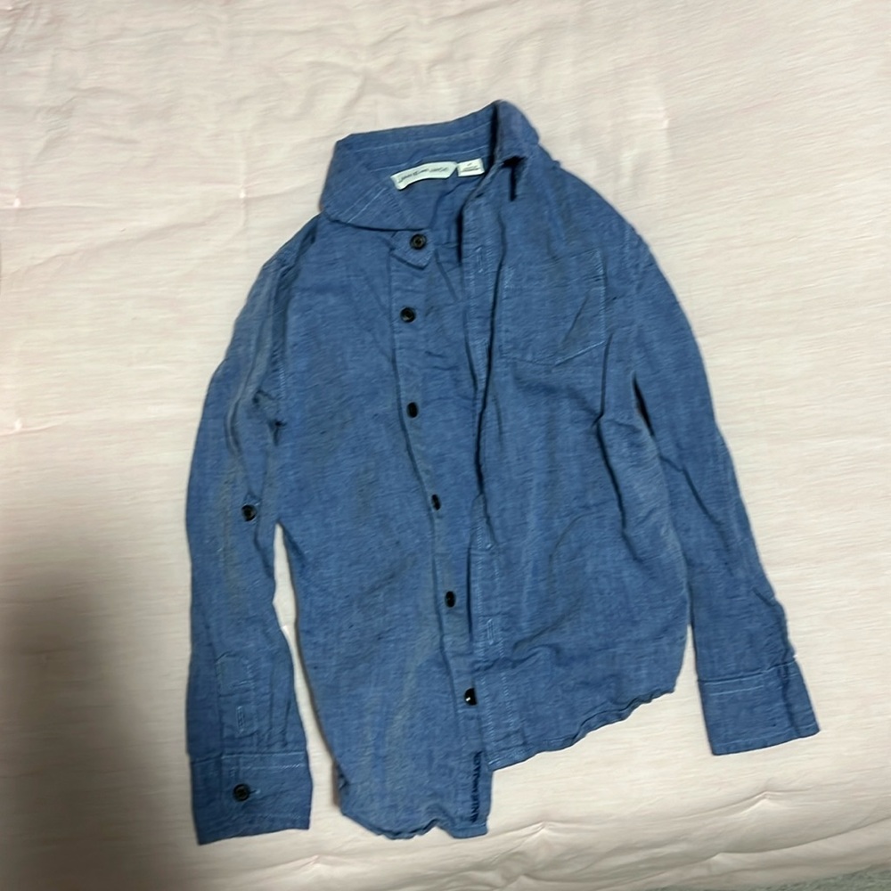 Toddler boys Janie and Jack button down